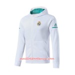 Real Madrid Veste à Capuche 2017-18 Blanc